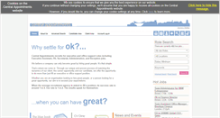 Desktop Screenshot of central-appointments.com